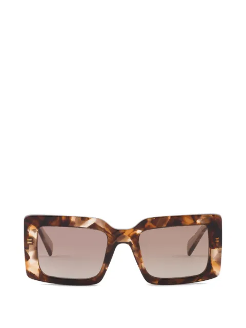 Prada Eyewear Sunglasses with Prada logo Brown SPRD01C052E00K