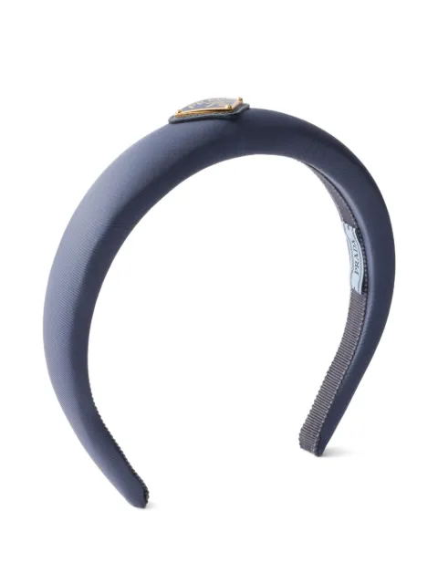 Prada Re-Nylon headband Blue 1IH0802DMI