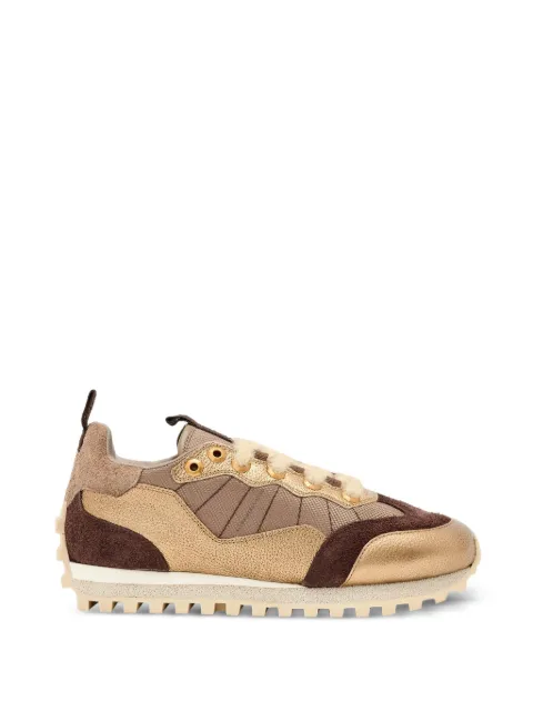 AllSaints Nevis lace-up sneakers Brown W085FE