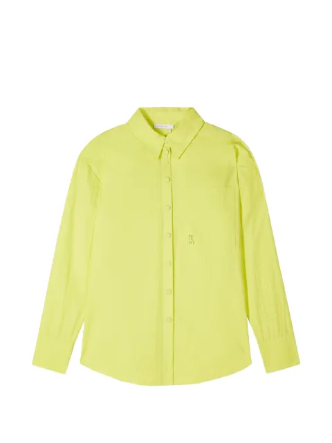 Patrizia Pepe Technical chest-pocket shirt Yellow 2C1723A733G630