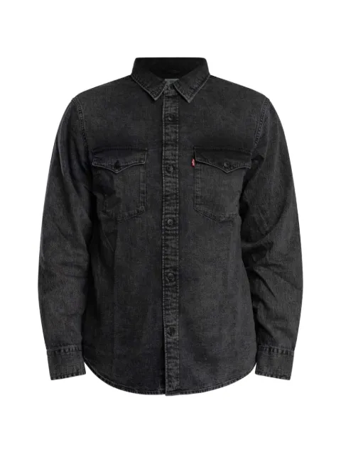 Levi's button-up denim shirt Black A1919