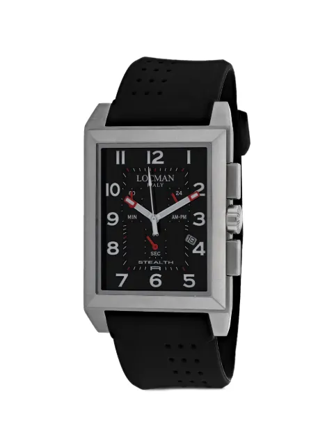 Locman Italy Stealth 36mm watch Black 242BK2BK