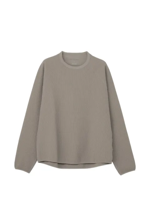Goldwin waffle-knit raglan-sleeve T-shirt Neutrals GL45142