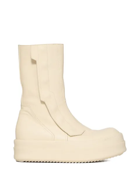 Rick Owens Temple Moto Turbogeo boots Neutrals RU01F2858LCO