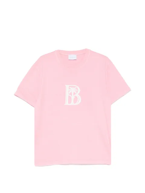 BLUE SKY INN palm-logo T-shirt Pink BS2601004