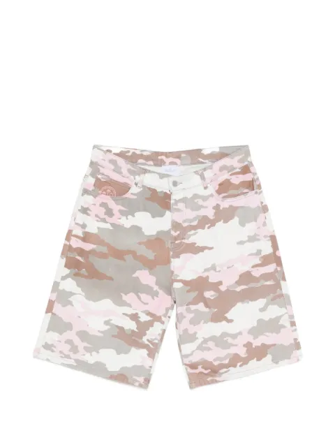 BLUE SKY INN camo-print shorts Pink BS2601021