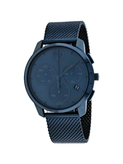 Movado Bold chronograph 42mm watch Blue 3600633
