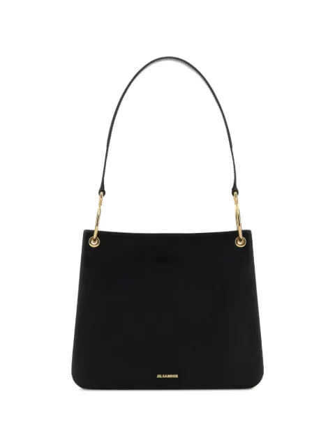 Jil Sander ring-detail shoulder bag Black J08ZH0095P9047