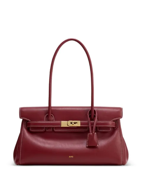JW Pei Yara contrast-stitch shoulder bag Red 2T267