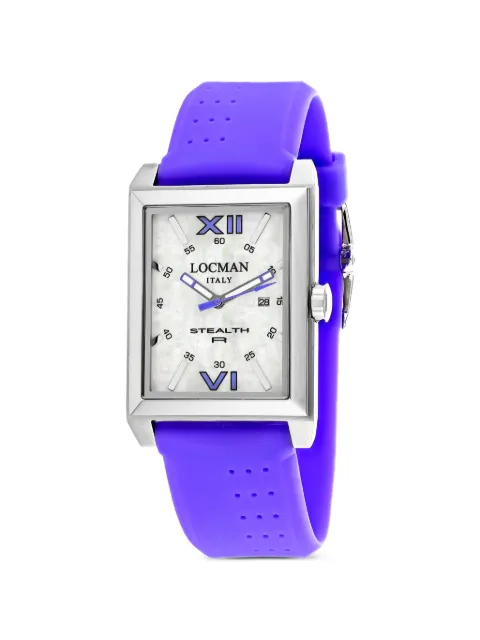 Locman Italy Stealth R 44mm watch White 241MOPVT1VT