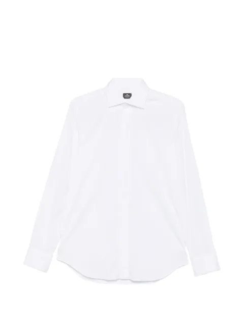 Alessandro Gherardi concealed-placket spread-collar shirt White BP1CRM72K7AM005