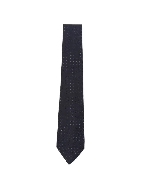 Kiton polka-dot tie Blue UCRVKRC08L5201001MULTICOLOUR