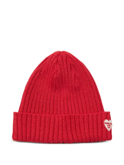Undercover x Kijima Takayuki logo-patch beanie Red UC1F4H031