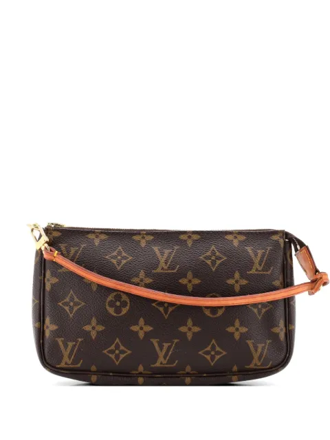 Louis Vuitton Pre-Owned Pochette Accessoires NM Monogram Canvas clutch bag Brown ZMQCI0Z3KZU9UK9W