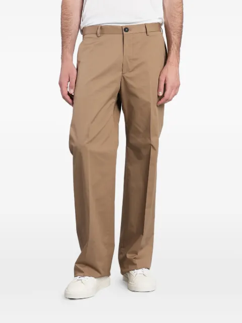 Tagliatore pressed-crease tailored trousers Neutrals I70010U26E045