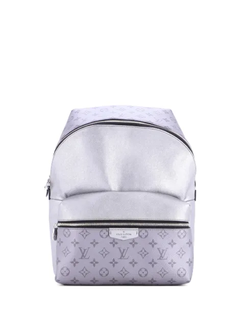 Louis Vuitton Pre-Owned Discovery Monogram Taigarama PM backpack Silver K2FX0LEAR90WUM2P