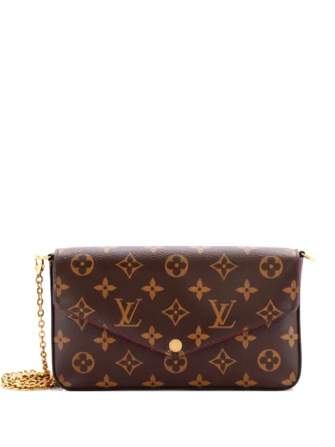 Louis Vuitton Pre-Owned Felicie Pochette Monogram Canvas crossbody bag Brown GZ7HLHGICNA3ORG0