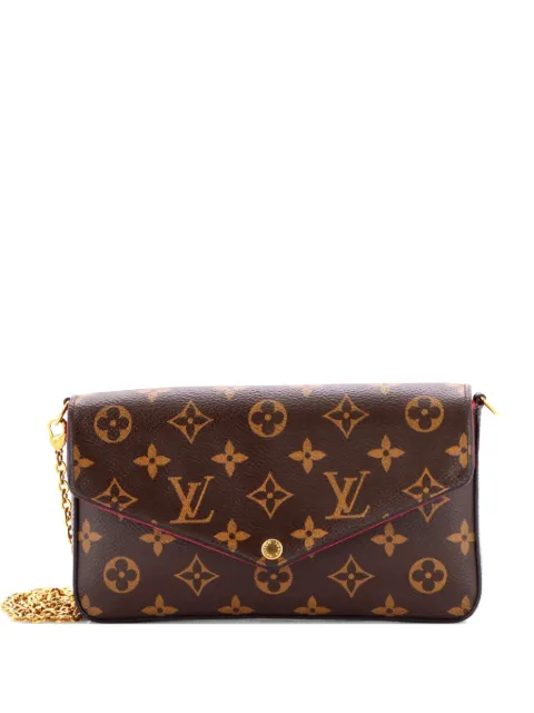 Louis Vuitton Pre-Owned Felicie Pochette Monogram Canvas crossbody bag Brown VMMJUJ8F5Y32I847