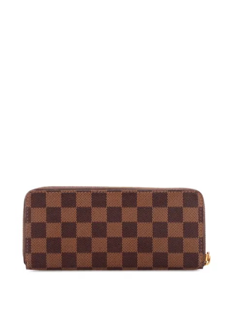 Louis Vuitton Pre-Owned Clemence Wallet Damier small wallets Brown 3D50QPZZ95IGP2LO