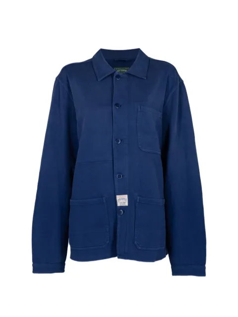 Polo Ralph Lauren patch-pocket button-up overshirt Blue 710B13502001