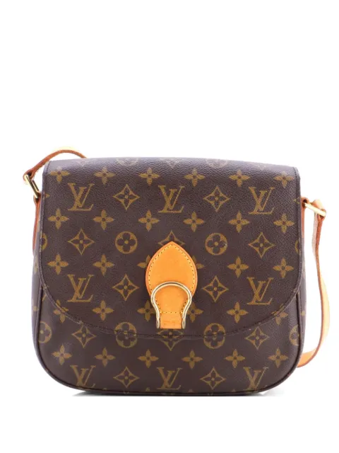Louis Vuitton Pre-Owned Saint Cloud Handbag Monogram Canvas GM crossbody bag Brown E8906OUOSTI2YQCV