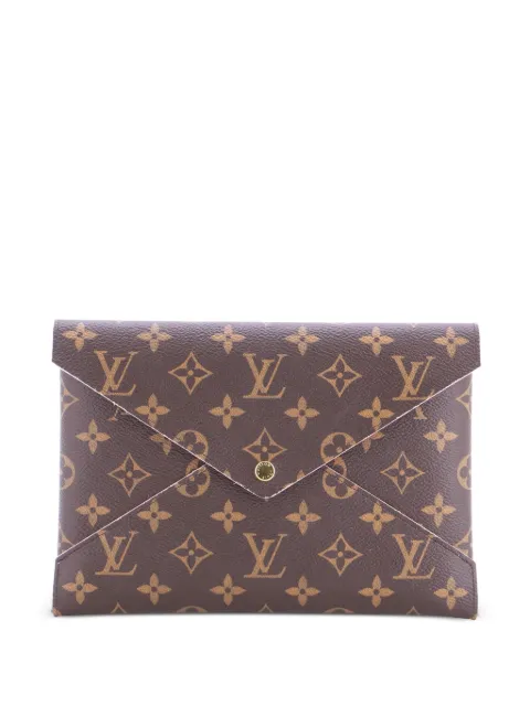 Louis Vuitton Pre-Owned Kirigami Pochette Set Monogram Canvas clutch bag Brown DVEZD8J3WXIV5XGY