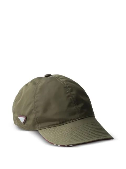 Prada Re-Nylon baseball cap Green 1HC5041WQ9