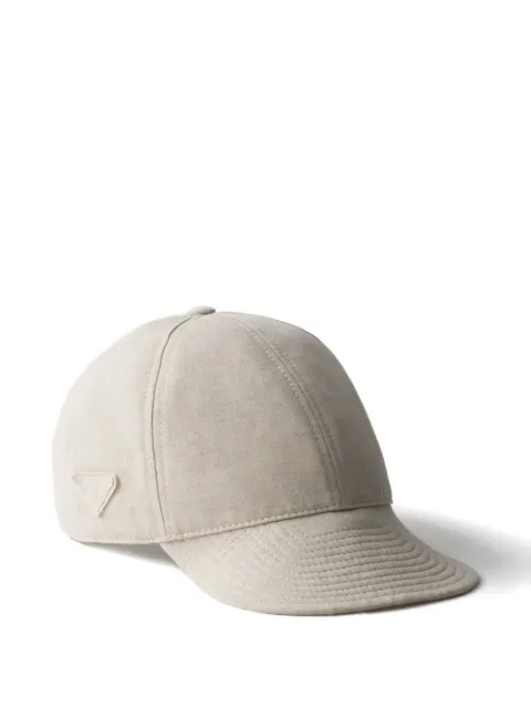 Prada denim baseball cap Neutrals 1HC50418KG