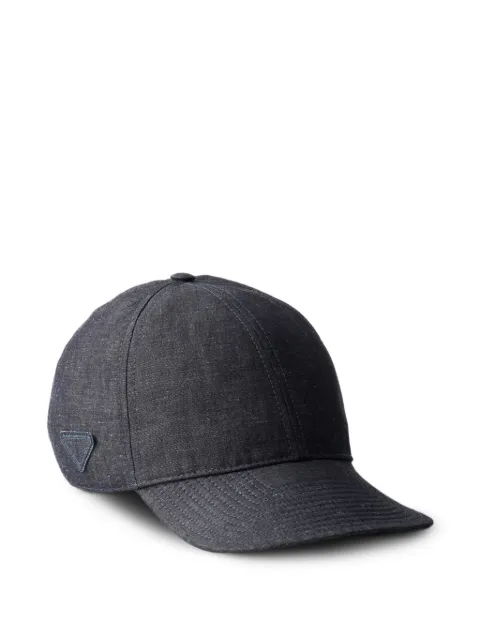 Prada denim baseball cap Blue 1HC50418KG