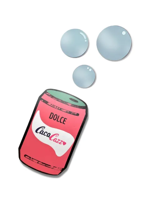 Vj’s Mind Dolce Caca Cazz soda-can wall mirror Red 999136