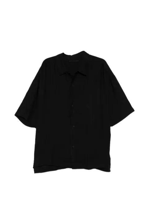 Forme D'expression linen shirt Black HS016GBMB