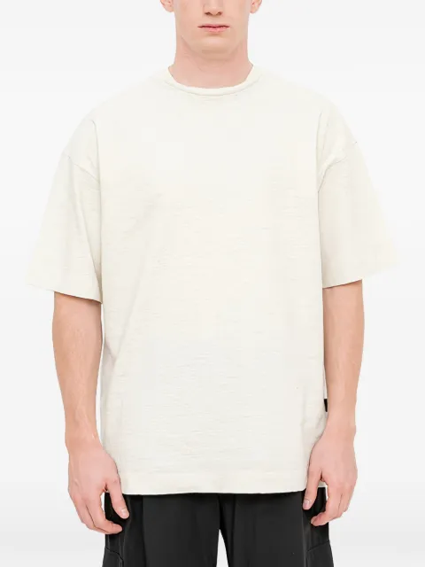 Juun.J logo-embroidered oversized T-shirt White JC6342P591