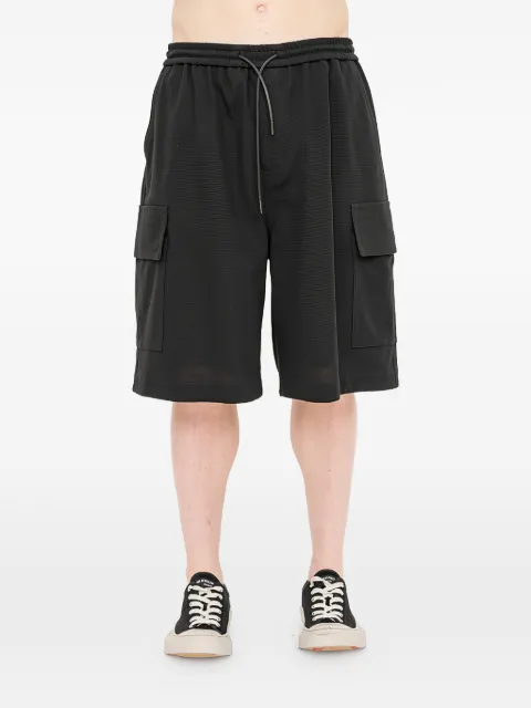 Juun.J cargo-pocket drawstring shorts Black JC6425PS95