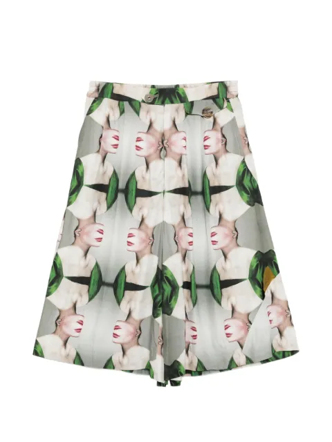 Undercover printed shorts Grey UC1F15073