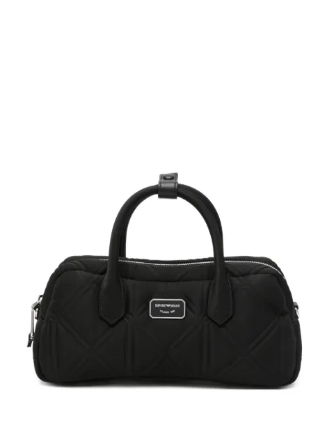 Emporio Armani logo-plaque tote bag Black EW003824AF22792
