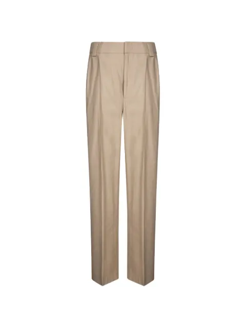 DONDUP pressed-crease trousers Neutrals DP883IF0049DXXX