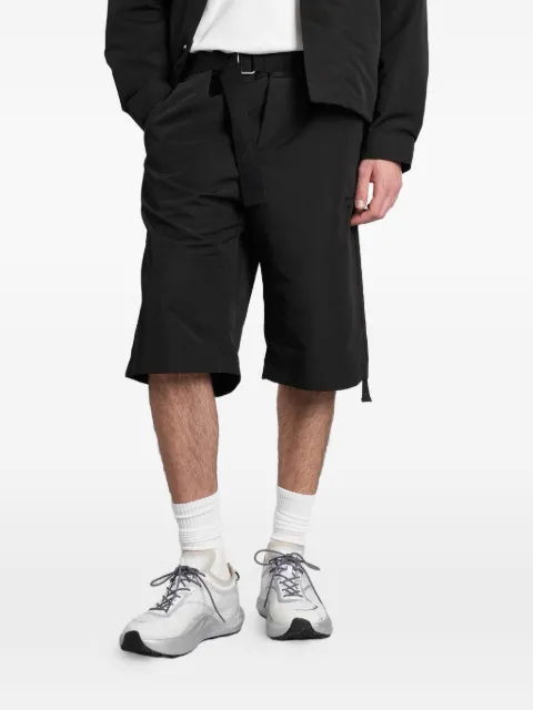 Peacemaker Oamc belted zip-pocket shorts Black PCM3OR02APL003