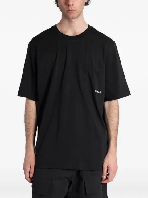 Peacemaker Oamc logo-print chest-pocket T-shirt Black PCM3OT03DJE001
