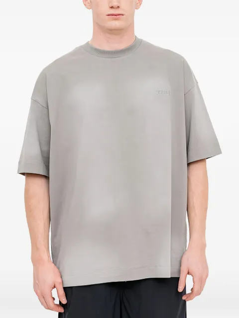 Juun.J graphic-print T-shirt Grey JC6342P792