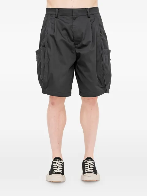 Juun.J pleated cargo shorts Black JC6425P525