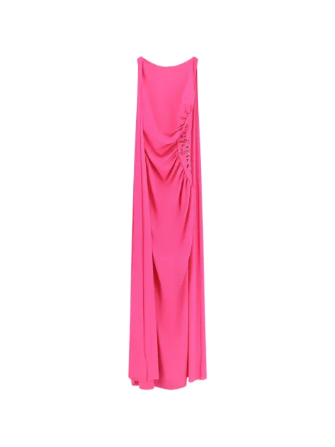 CHIARA BONI La Petite Robe sequin-embellished ruched maxi dress Pink ABLOGAIRC476