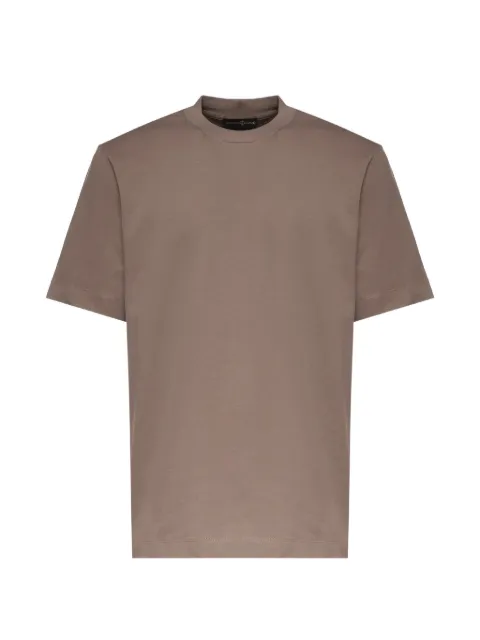 Giuliano Galiano Fuego short-sleeve T-shirt Brown FUEGOTERRA