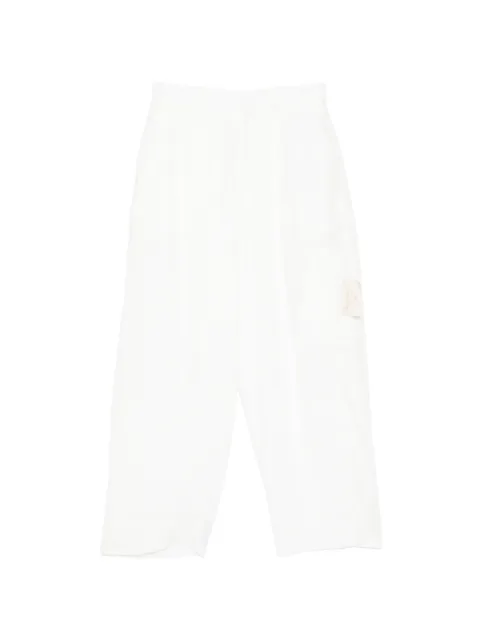 Undercover logo-patch trousers Neutrals UC1F1512