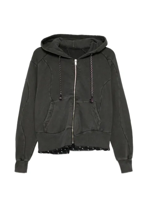 Undercover cotton zipped hoodie Grey UC1F1808