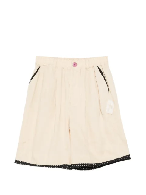 Undercover contrast-trim shorts Neutrals UC1F1513