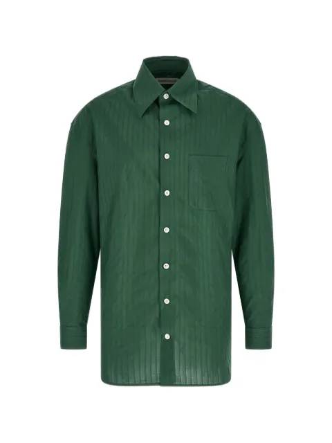 Namacheko Grinda jacquard-stripe shirt Green NS26401PN14933903