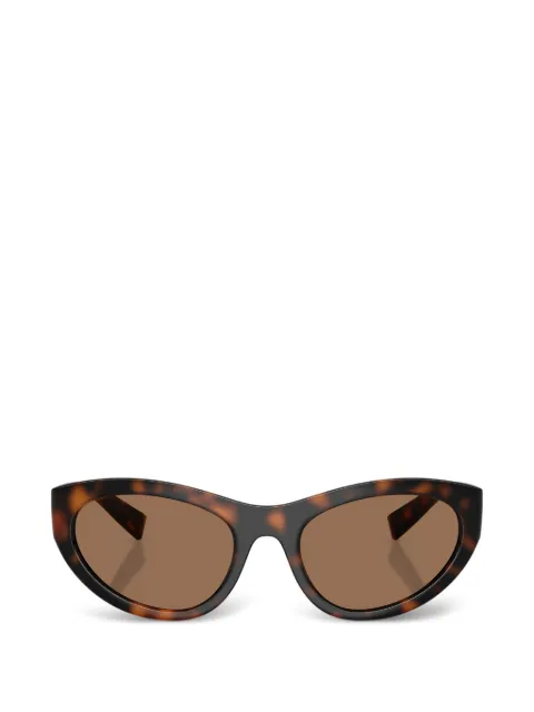 Dolce & Gabbana Eyewear tortoiseshell-effect cat-eye sunglasses Brown DG6207