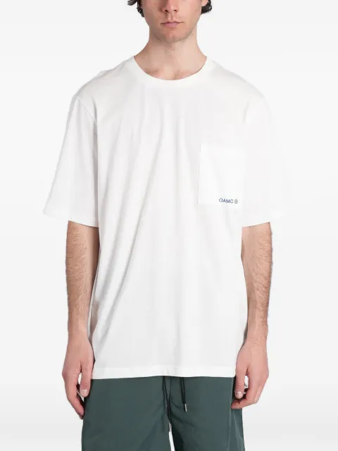 OAMC Peacemaker logo-print T-shirt White PCM3OT03DJE001