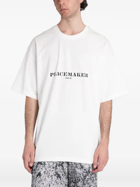 Peacemaker Oamc logo-print T-shirt White PCM3OT02DJE002