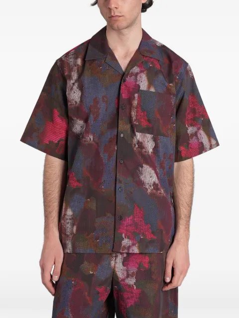 Peacemaker Oamc abstract-print shirt Red PCM3OS04ACO017
